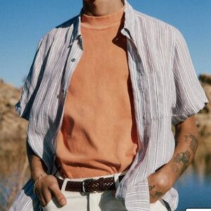 Mens MADEWELL linen shirt